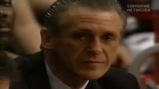 John Starks Receiving Huge Ovation and Full Interview Watching Game 3 vs. Heat (1999 ECQF Playoffs)