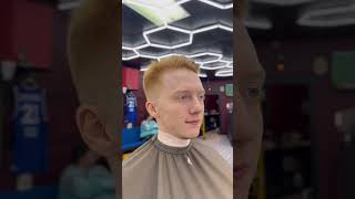 barber fade haircut transformation barbershop trending viral me redhair redhead meme men