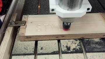 Small CNC router 6090 testing video
