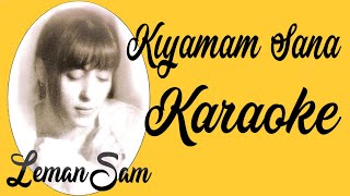 Leman Sam - Kıyamam Sana (Karaoke & Orijinal Altyapı, Enstrümantal)