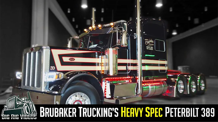Brubaker Trucking's Heavy Spec Peterbilt 389 | I a...