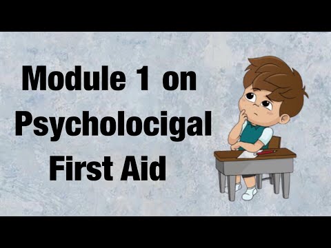 Module 1: Psychological First Aid for Students (Tagalog)