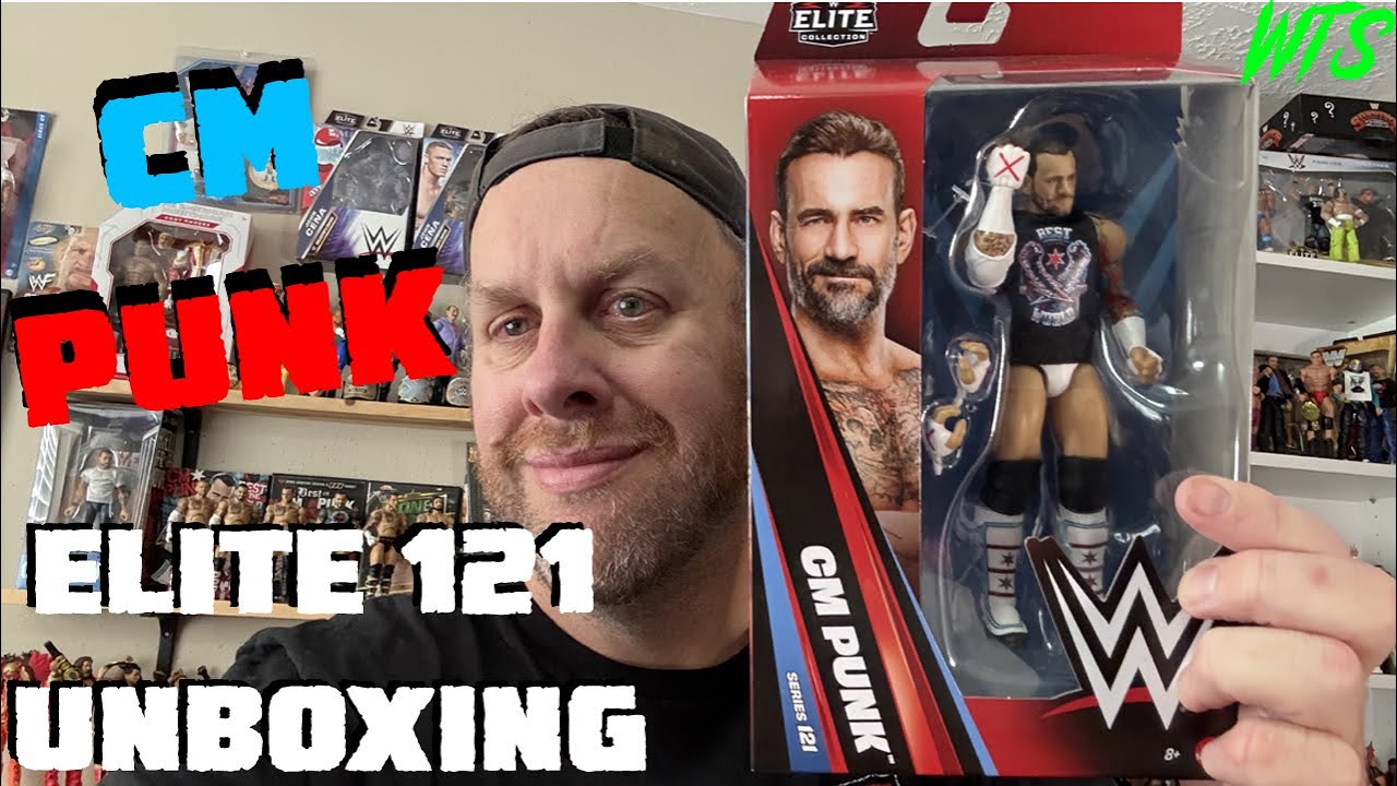 WWE Elite 121 CM PUNK Unboxing & Review!