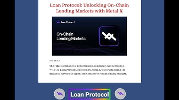 Metallicus Unlocking XPR Network Loan Protocol Powering On-Chain Lending with Metal X