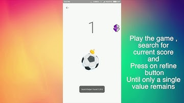 How to hack messenger football/basic game guardian