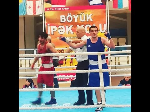 BOXING 28-03-2019(75kg)RED ABDULLAYEV EIGUN AZE VS BLUE MANJAVIDZE GIORGI GEO - WP გიორგი მანჯავიძე.
