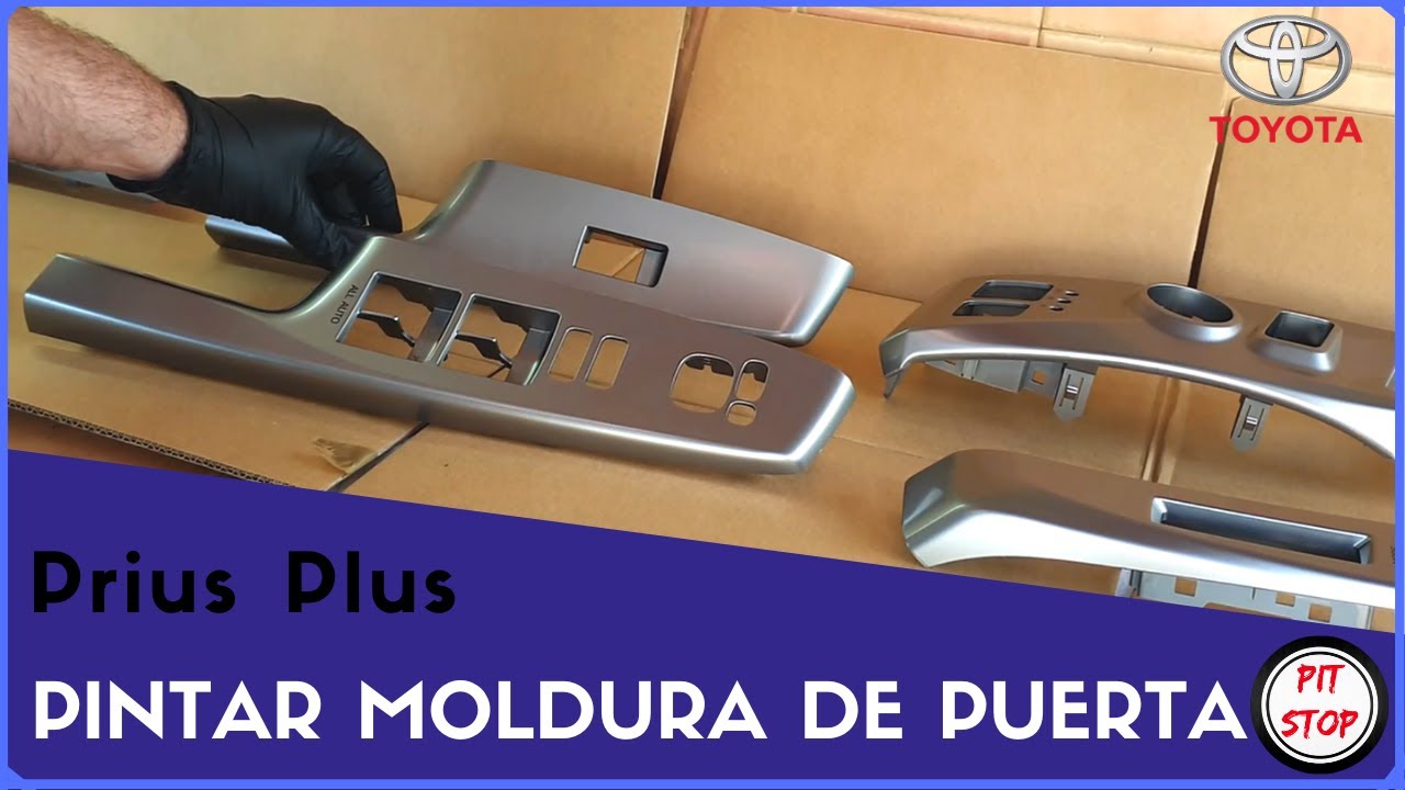 PINTAR molduras de PUERTA || Prius Plus