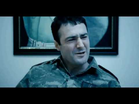 Dağ Filmi Yüzbaşı'nın Askerlere bağırma sahnesi