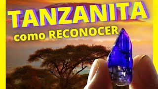 Como RECONOCER una TANZANITA / Donde se ENCUENTRAN las TANZANITAS / COMO se FORMA la TANZANITA