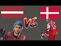 Latvia 3 - 2 Denmark MECA Hockey Tournament 2022