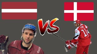 Latvia 3 - 2 Denmark MECA Hockey Tournament 2022