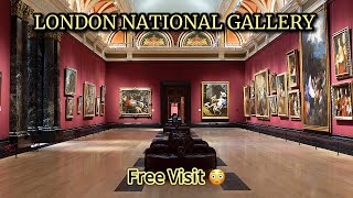 🇬🇧London National gallery/ Art Museum(Free Visit)🎨🖌️ [4K]