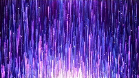 Blue Dream Particle Streaks Rising Stock Motion Graphics