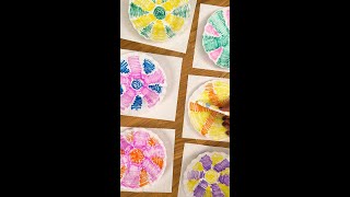 Valentines Day Paper Flowers Craft for Kids || Crayola Ultra-Clean Washable Markers