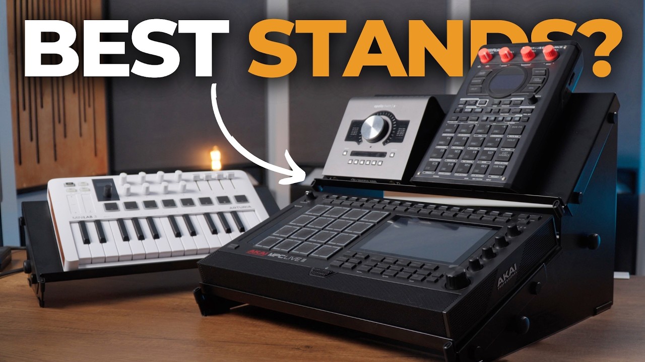 The Best Stands for MPC, SP-404 and Samplers? (Analog Cases) - YouTube