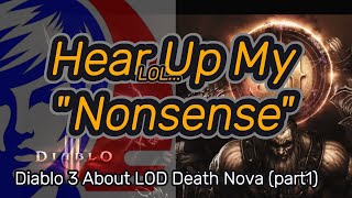 Diablo 3 Tips on Lod Nova Necromancer Season 31 Nonsense part 1