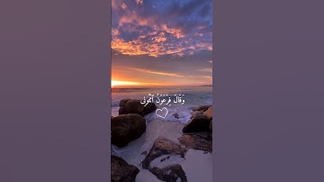 أرح سمعك 🤍🌿 ستوريات انستا قران كريم ايات قرانية قصيرة || حالات واتس قران صوت #القارئ_بلال_دربالي🤍🌿