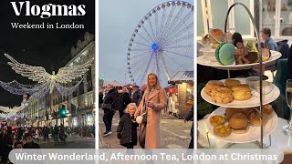Winter Wonderland | Ampersand Afternoon Tea | London at Christmas | Vlogmas by At Home With Chelle 1,228 views 4 months ago 16 minutes