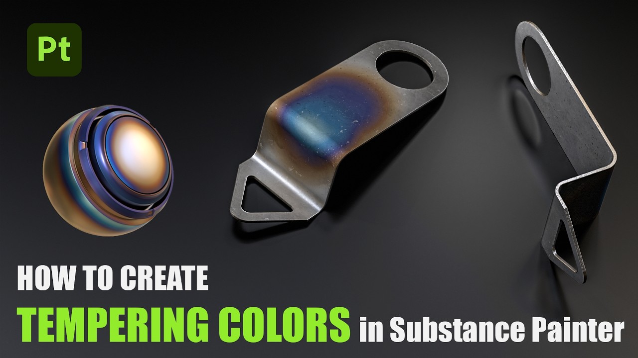 Tempering Colors | Substance Painter Tutorial - YouTube