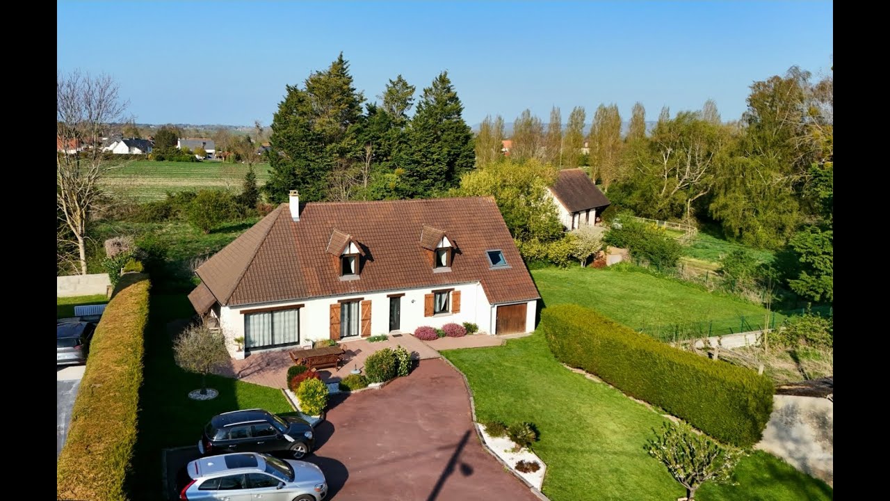 Maison à vendre à Gonneville en Auge 160m²  - 5 chj dont 1 suite au rdc