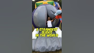 3 Strangest Slides in the World!⁉️