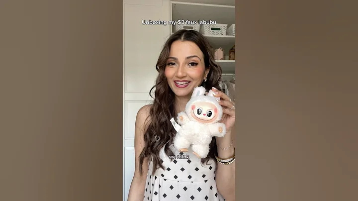 Unboxing a $3 faux labubu aka lafufu