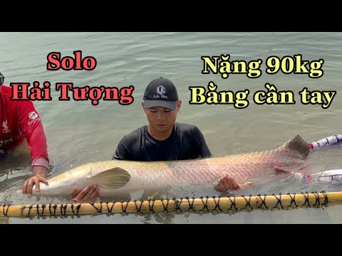 Solo Hải Tượng 90kg Bằng Cần Câu Đài ( tập 2 )