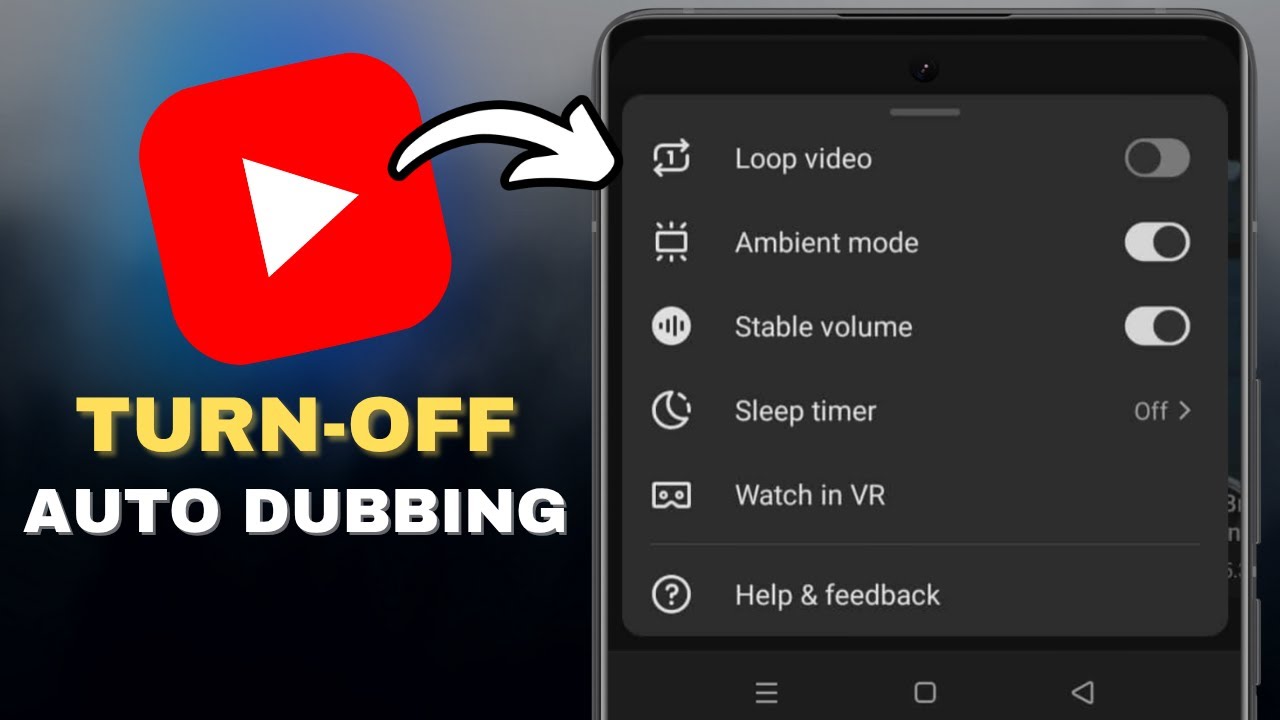 How To Turn Off Auto Dubbing On YouTube in SECONDS! - YouTube
