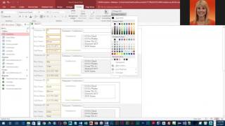 Project 6   Creating a Blank Report with Hyperlinks, a List Box and a Subform