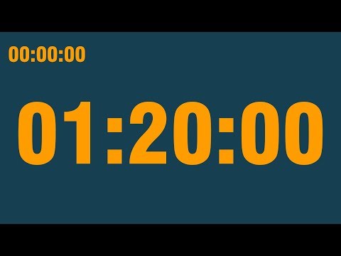 1 Hour 20 Minute Timer