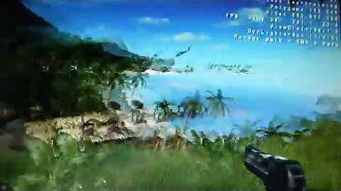 Far Cry (2004) CPU bottleneck example with AMD Sempron 3000+ 2 GHz (renamed Athlon XP)