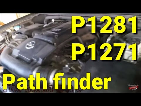 P1281 P1271 निसान पाथफाइंडर (वायु ईंधन अनुपात सेंसर)