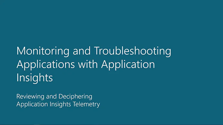 Reviewing and Deciphering Application Insights Telemetry :: Application Insights (3 of 6)