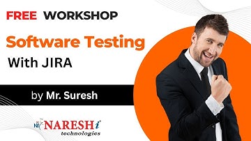 Online WorkShop on Software Testing with JIRA (Session-2) @10:00 AM (IST) by Mr. Suresh on 9th April