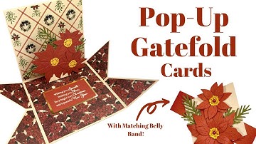 How to Make an Unusual Pop-Up Gatefold Card!