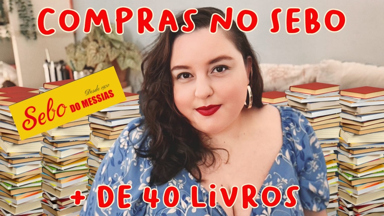 Vídeo: Bookhaul Sebo do Messias - Uma quantidade absurda de livros