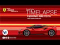 FERRARI 488 PISTA/TIMELAPSE Create Vector with Adobe Illustrator