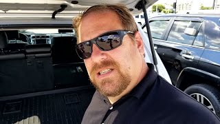 Celebrity Toyota 4runner rear cargo dimensions. With or without 3rd row and or cargo tray Profile