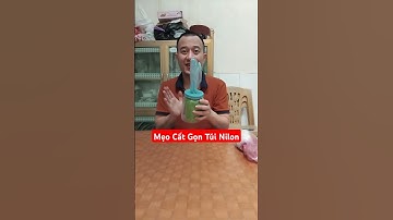 tôi đã học được mẹo cất gọn túi nilon này, nó rất hữu ích #anhninh2009 #review #hacks #tips