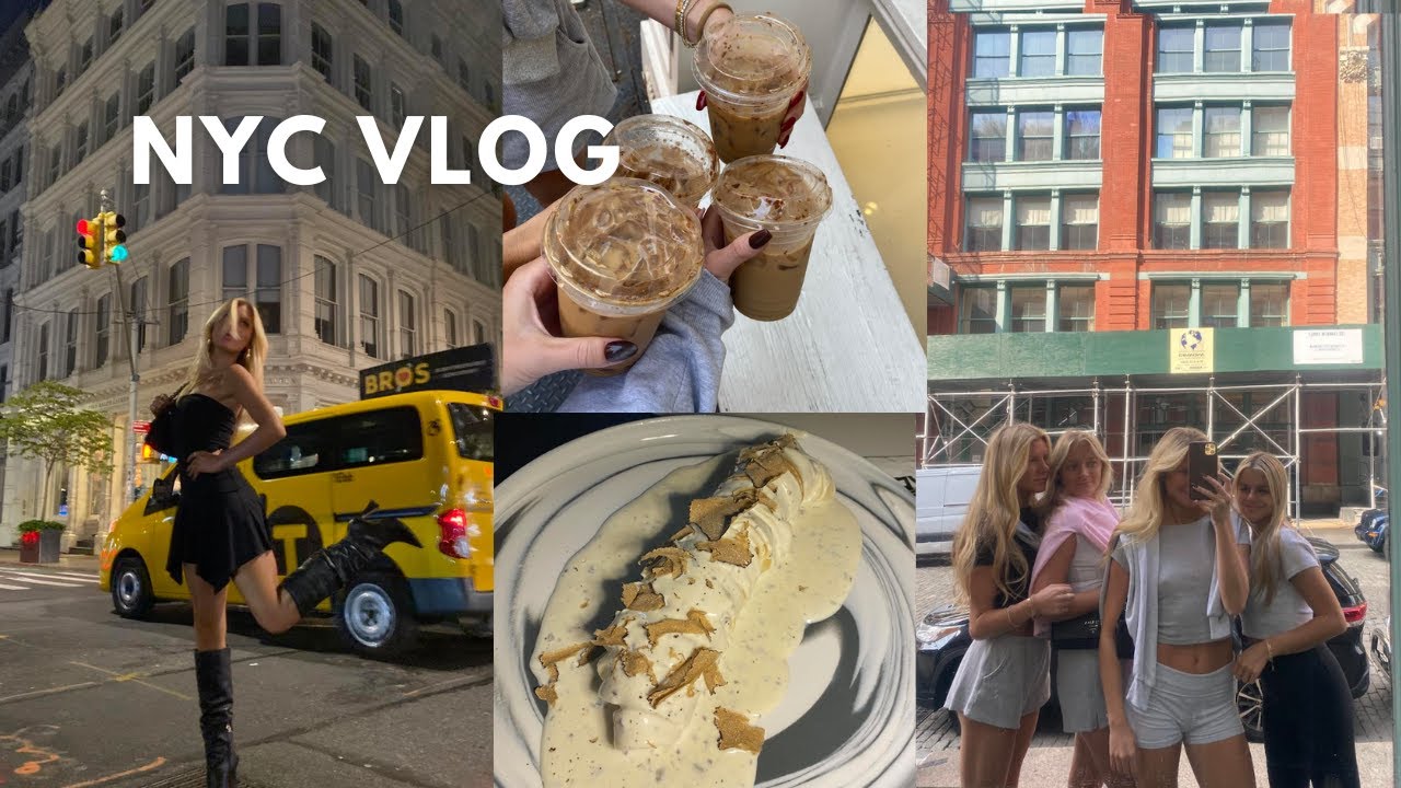 NYC Vlog: Fun weekend with friends + pumpkin coffees & yummy dinners