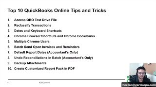 TOP 10 QuickBooks Online Tips & Tricks (2019)