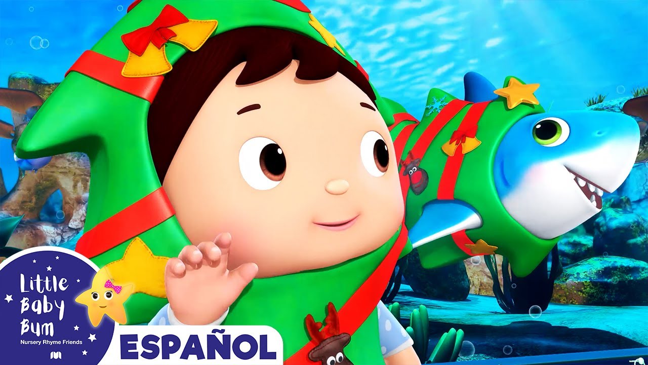 Baby Shark - Feliz Navidad | Canciones Infantiles | Little Baby Bum en Español