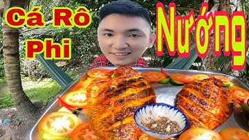 Tiên IQ Nướng Cá Rô Phi Đóng Đáy Chấm Muối Tiêu Ăn Siêu Ngon Nhức Nách | Ẩm Thực Tiên IQ
