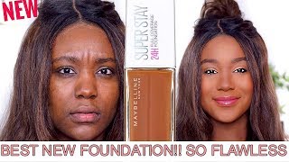 BEST DRUGSTORE Full Coverage Foundation : NEW Maybelline Foundation Black Women Makeup Oily Skin