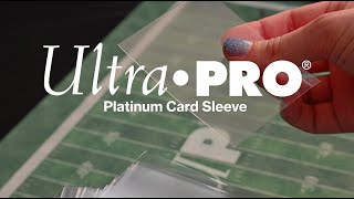 Ultra Pro Platinum Series Card Protectors - Heaviest Gauge Sleeve (100  Count Pack)