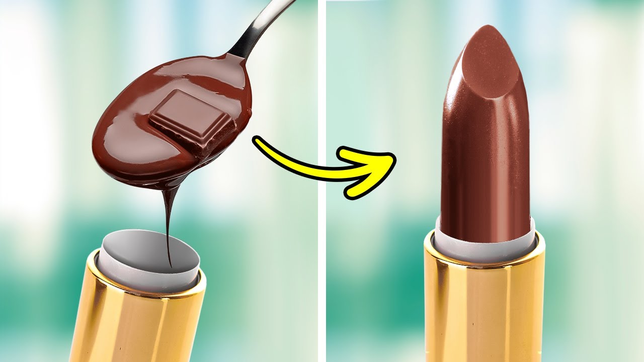CHOCOLATE LIPSTICK FOR MY DAUGHTER | Simple And Funny Parenting Hacks And Gadgets For Your Kids