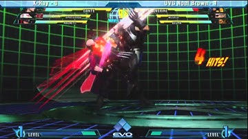 X-Ray vs UVG Noel Brown - EVO 2011 MVC3 Top 8 (720p)