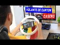 Como hacer un VOLANTE DE CARTÓN CASERO para CELULAR Y PC (Euro Truck Simulator)