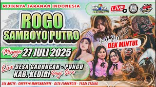Live Jaranan ROGO SAMBOYO PUTRO SHF AUDIO Gadungan Puncu Kediri