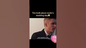 What happened on Justin Bieber & Hailey’s wedding day #shorts #rarebeauty #selenagomez #fyp #2023